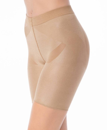 Leggings femei X-PRESS SHORTS Natural