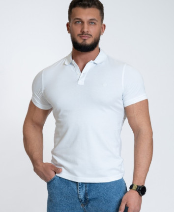 Tricou barbati 5010 Alb