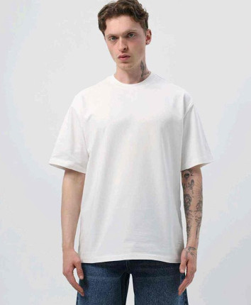 Tricou barbati 90596 Alb