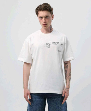 Tricou barbati 90597 Alb