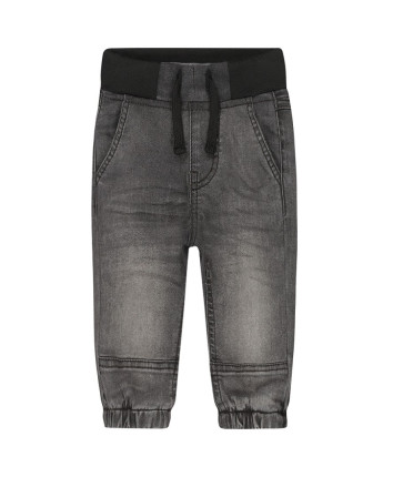 Pantaloni denim baieti O56669-35 Negru