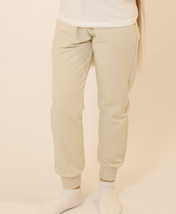 Pantaloni sport copii 132047 Bej