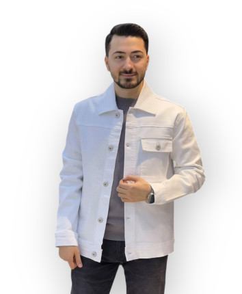 Jacheta barbati 245148 Alb