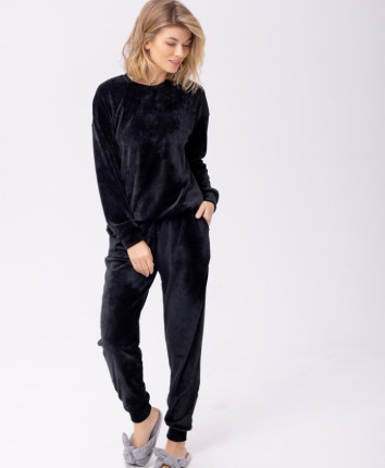 Costum de casa TC23560 CH Negru