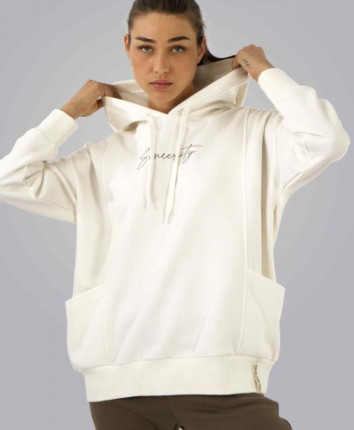 Hanorac dame J8075 Ivory