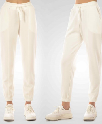 Pantaloni sport dame J7631 Ivory