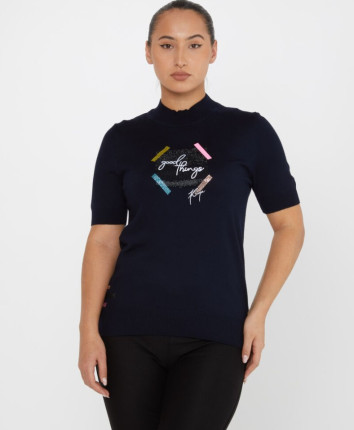 Jumper dame 31543 Albastru inchis