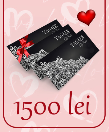 Certificat cadou 1500 lei