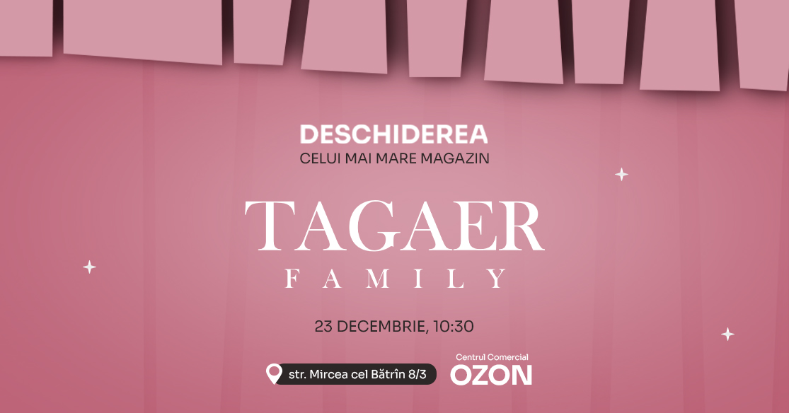 Открытие самого большого магазина TAGAER FAMILY в стране! 