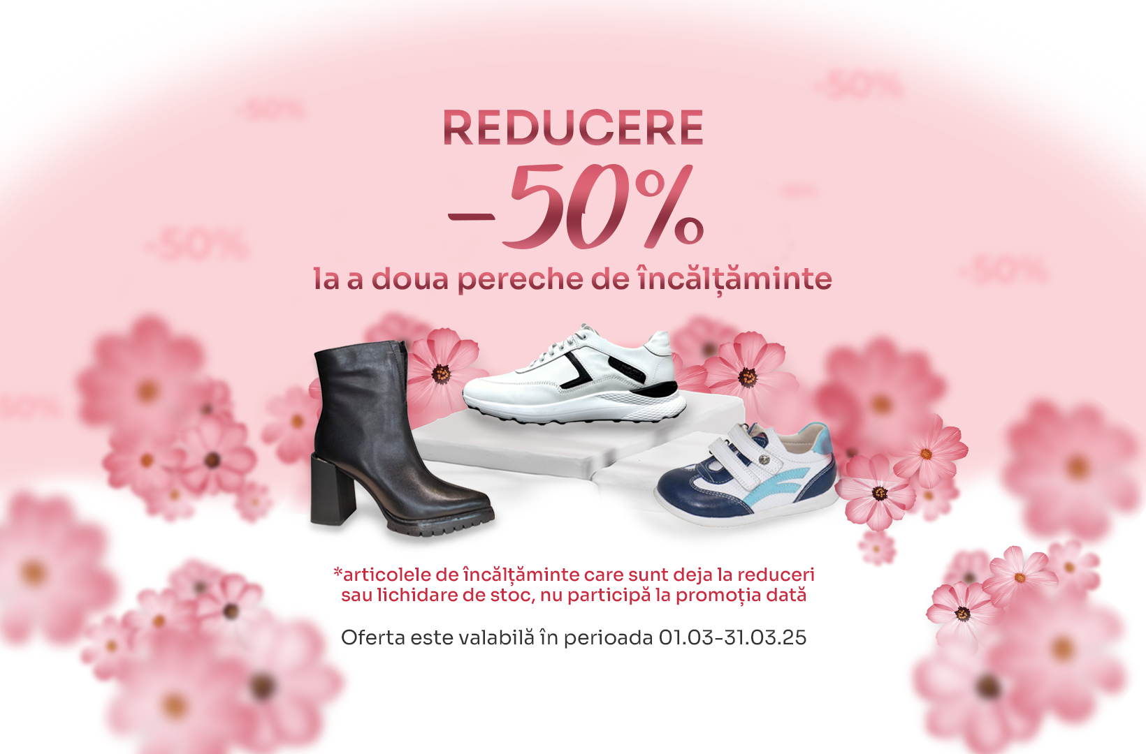 Super REDUCERE la încălțăminte!