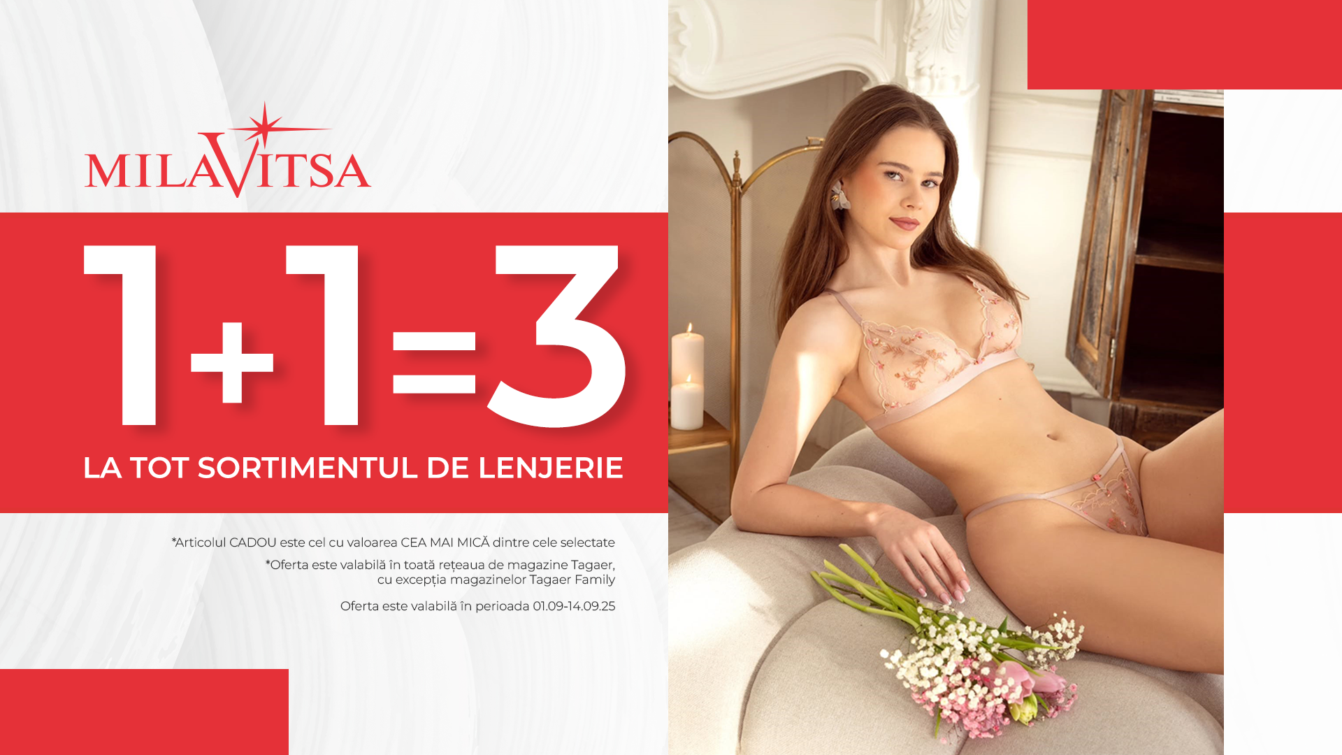 Milavitsa 1+1=3 – Eleganță în plus!